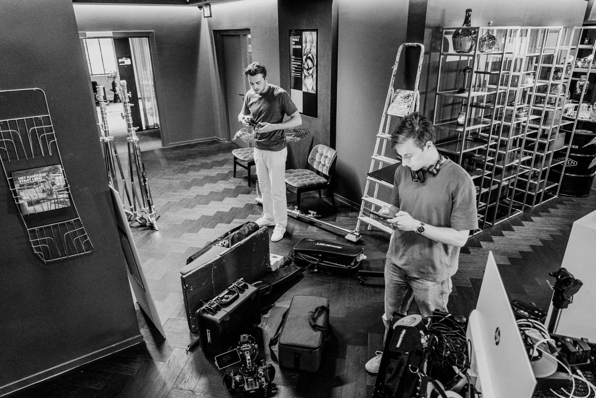 Brandeniers — behind the scenes